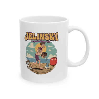 Jelinsky "Legends Never Die" Mug